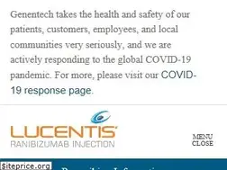 Sites similar to lucentis.com