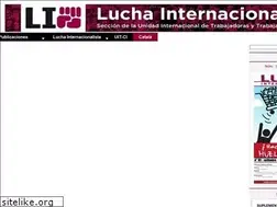 Sites similar to luchainternacionalista.org