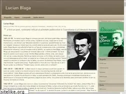 Sites similar to lucianblaga.eu