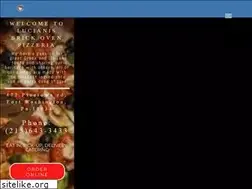 Sites similar to lucianispizzeria.com