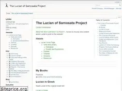 Sites similar to lucianofsamosata.info