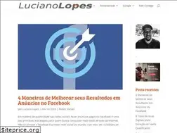 Sites similar to lucianolopes.net