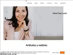 Sites similar to luciaredondo.com