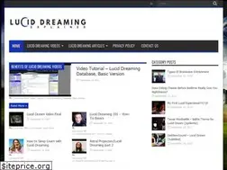 Sites similar to luciddreamingexplained.com