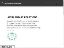 Sites similar to lucidpublicrelations.com
