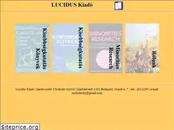Sites similar to lucidus.hu