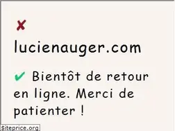Sites similar to lucienauger.com