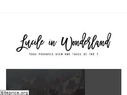 Sites similar to lucileinwonderland.fr