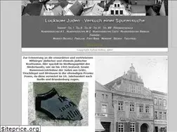 Sites similar to luckauer-juden.de