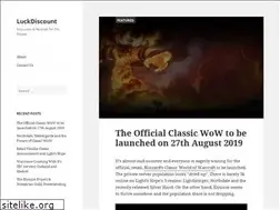 Sites similar to luckdiscount.com