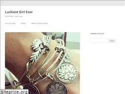 Sites similar to luckiestgirlever.com