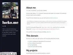 Sites similar to lucko.me