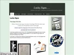 Sites similar to lucky-signs.com