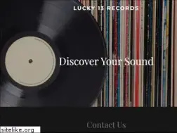 Sites similar to lucky13records.com
