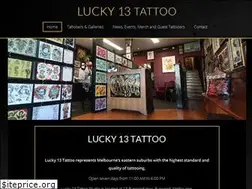 Sites similar to lucky13tattoo.com.au