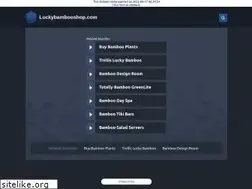 Sites similar to luckybambooshop.com