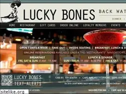 Sites similar to luckybonesgrille.com
