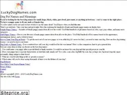 Sites similar to luckydognames.com