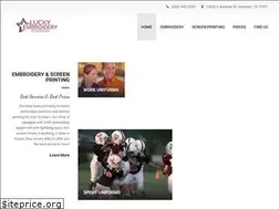 Sites similar to luckyembroideryhouston.com