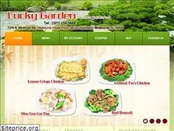 Sites similar to luckygardenmenu.com