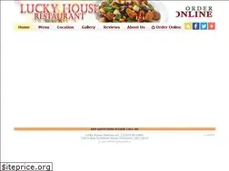 Sites similar to luckyhousechinese.com