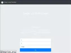 Sites similar to luckynumber.today
