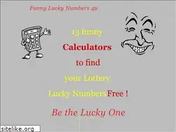 Sites similar to luckynumbers4u.com