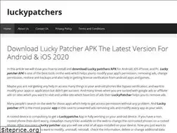 Sites similar to luckypatchers.org