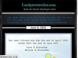 Sites similar to luckyrottweiler.com