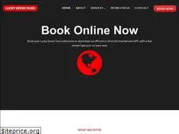 Sites similar to luckyseventaxis.co.uk