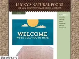 Sites similar to luckysnaturalfoods.com