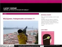 Sites similar to luckysophie.com