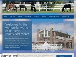 Sites similar to luckythreeranch.com