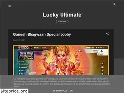 Sites similar to luckyultimate890.blogspot.com