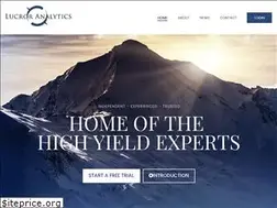 Sites similar to lucroranalytics.com