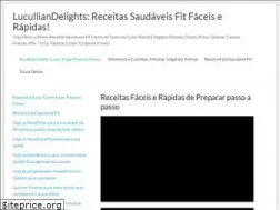Sites similar to luculliandelights.com