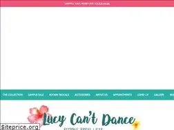 Sites similar to lucycantdance.com