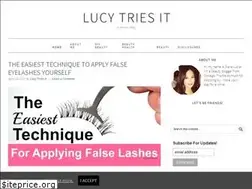 Sites similar to lucytriesit.com
