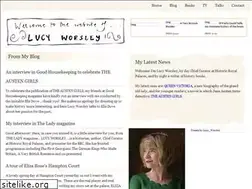 Sites similar to lucyworsley.com