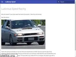 Sites similar to ludicrous-speed.com