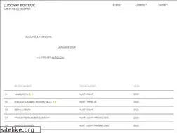 Sites similar to ludovicboiteux.fr