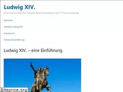 Sites similar to ludwig-xiv.de