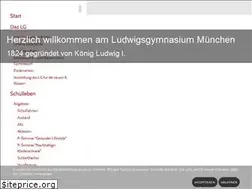 Sites similar to ludwigsgymnasium-muenchen.de