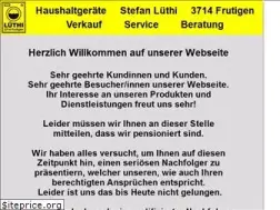 Sites similar to luethistef.ch