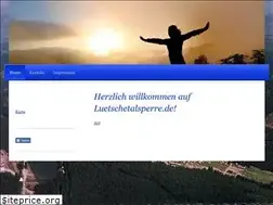 Sites similar to luetschetalsperre.de