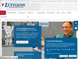 Sites similar to luettgens-malereibetriebe.de