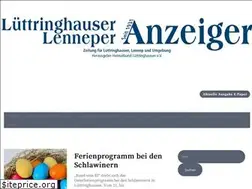 Sites similar to luettringhauser-anzeiger.de