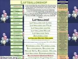 Sites similar to luftballons-luftballonshop.de