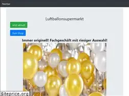 Sites similar to luftballonsupermarkt.de