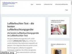 Sites similar to luftbefeuchter-tests.com